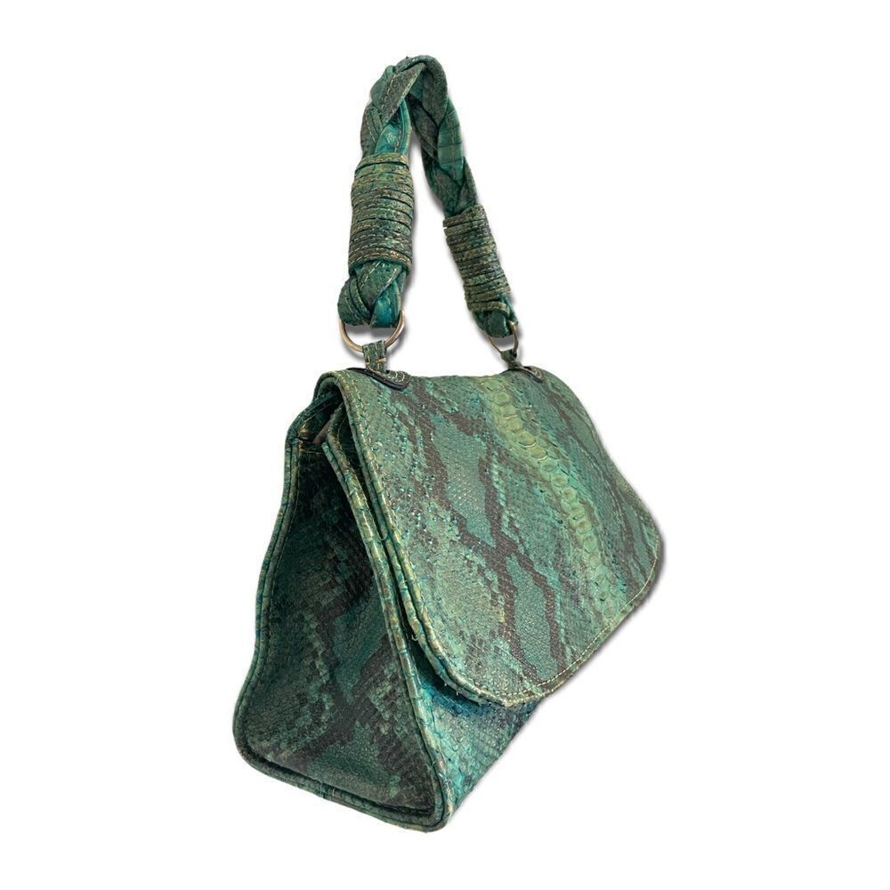 ❤️SOLD❤️Diego Rocha Python Custom Made Handbag - Picture 11 of 13